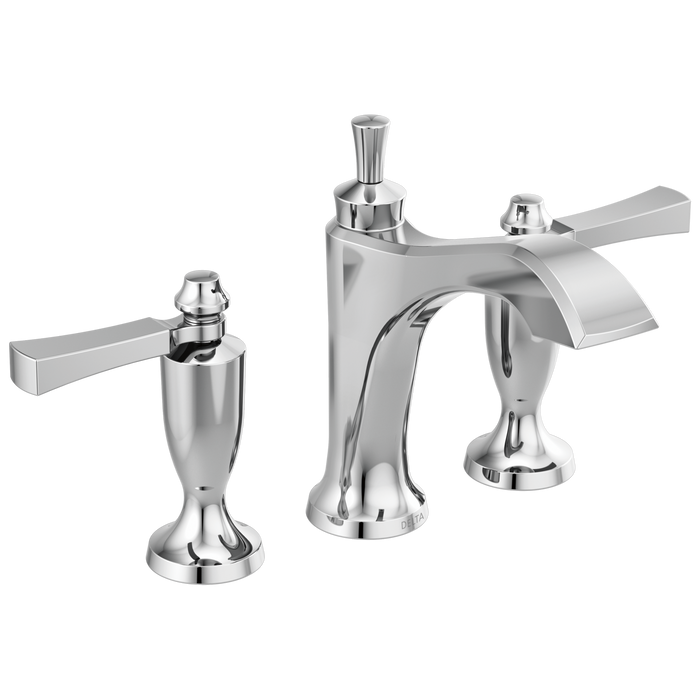 Delta Dorval 3556 Two Handle Widespread Bathroom Faucet