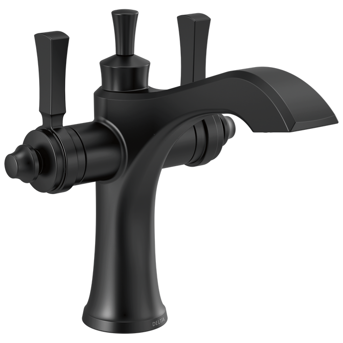 Delta Dorval 856 Two Handle Single Hole Monoblock Bathroom Faucet