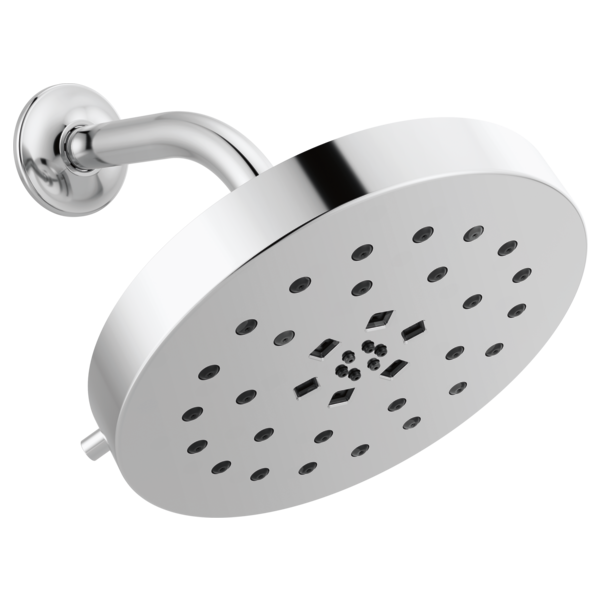 Delta Universal Showering Components 52488 H2Okinetic 4-Setting Shower Head with Ultrasoak