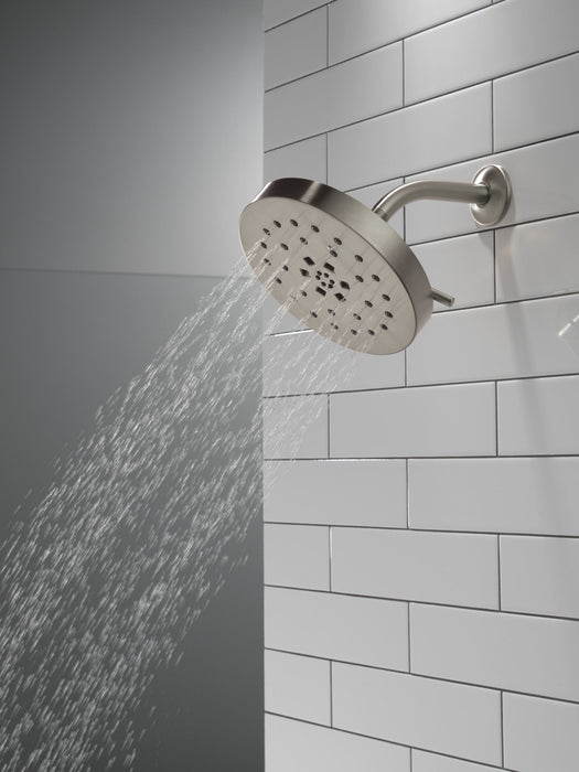 Delta Universal Showering Components 52488 H2Okinetic 4-Setting Shower Head with Ultrasoak