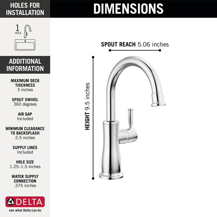 Delta 1960 Traditional Beverage Faucet