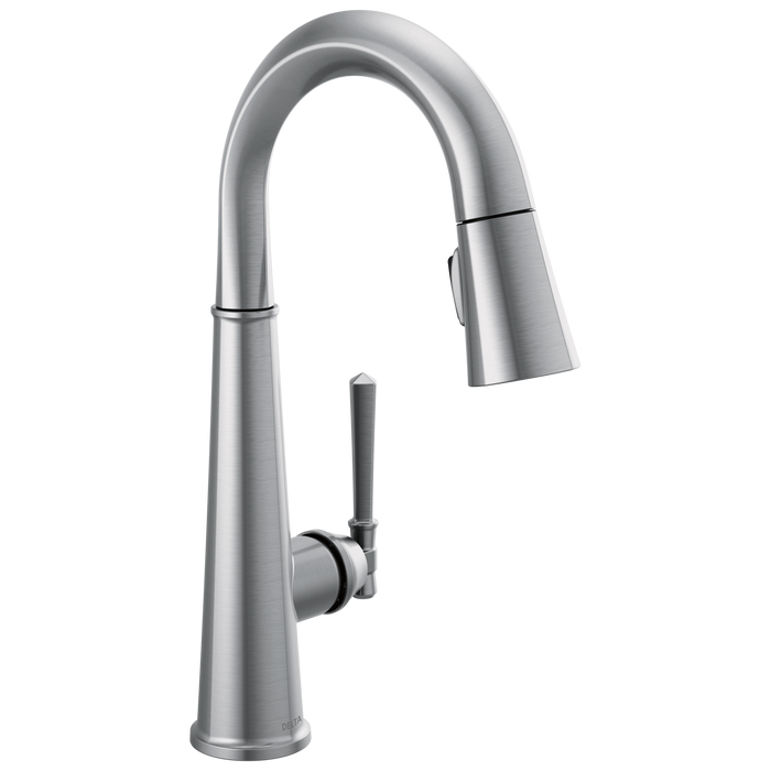 Delta Emmeline 9982 Single Handle Pull-Down Bar/Prep Faucet