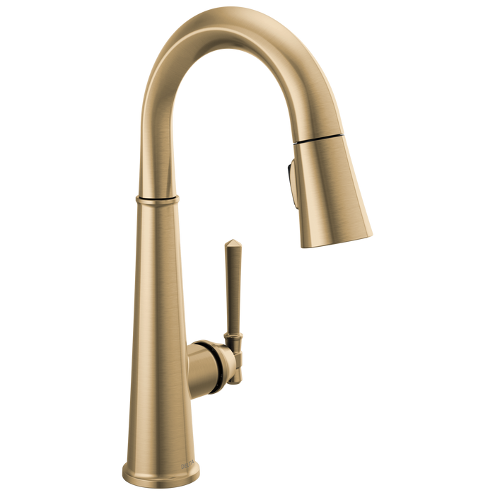 Delta Emmeline 9982 Single Handle Pull-Down Bar/Prep Faucet