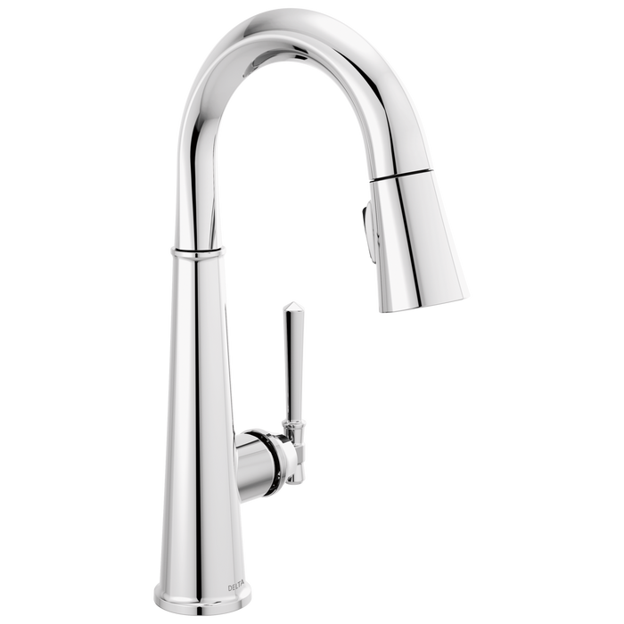 Delta Emmeline 9982 Single Handle Pull-Down Bar/Prep Faucet