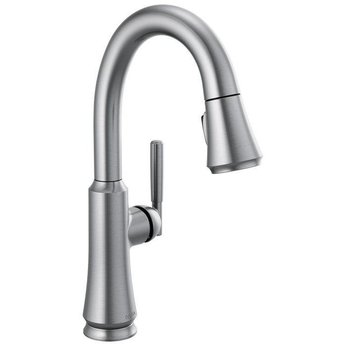Delta Coranto 9979 Single Handle Pull-Down Bar/Prep Faucet
