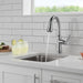 Delta Coranto 9979 Single Handle Pull-Down Bar/Prep Faucet, arctic stainless - view 4