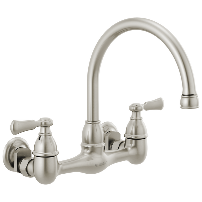 Peerless Elmhurst P2765LF Two-handle wall-mount kitchen faucet