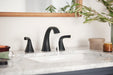 Peerless Parkwood P3535LF Two Handle Widespread Lavatory Faucet, matte black - view 5