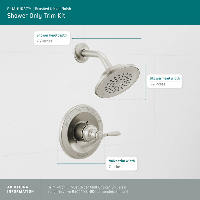 Peerless Elmhurst PTT14265 Shower only trim kit