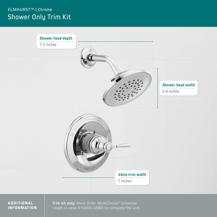 Peerless Elmhurst PTT14265 Shower only trim kit