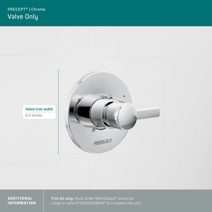 Peerless Precept PTT188762 Valve only trim