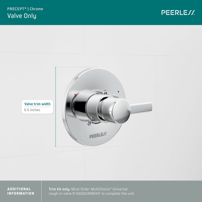 Peerless Precept PTT188762 Valve only trim
