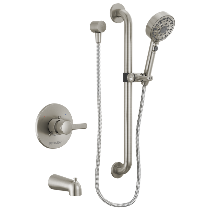 Peerless Precept PTT24147 ADA tub and hand shower