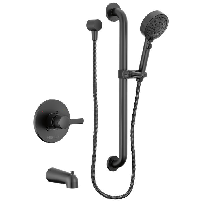 Peerless Precept PTT24147 ADA tub and hand shower