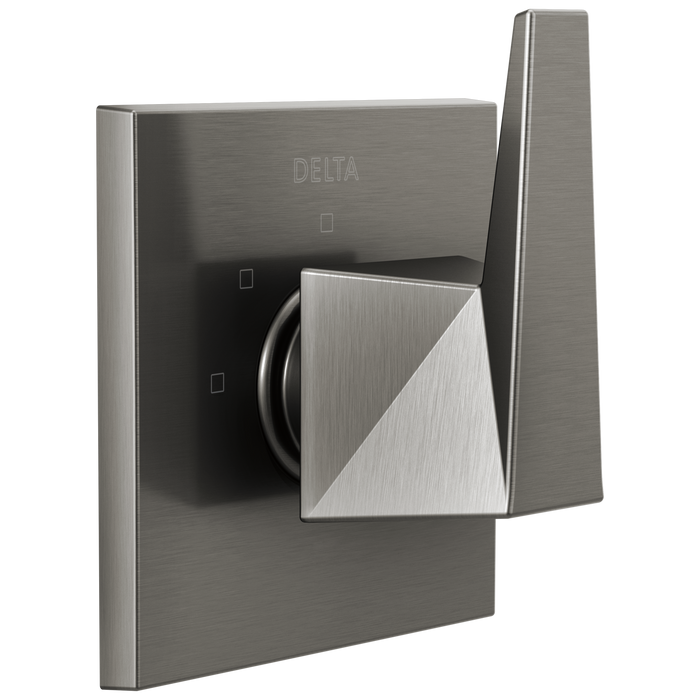 Delta Trillian T11843 3-Setting Diverter Trim, lumicoat black stainless