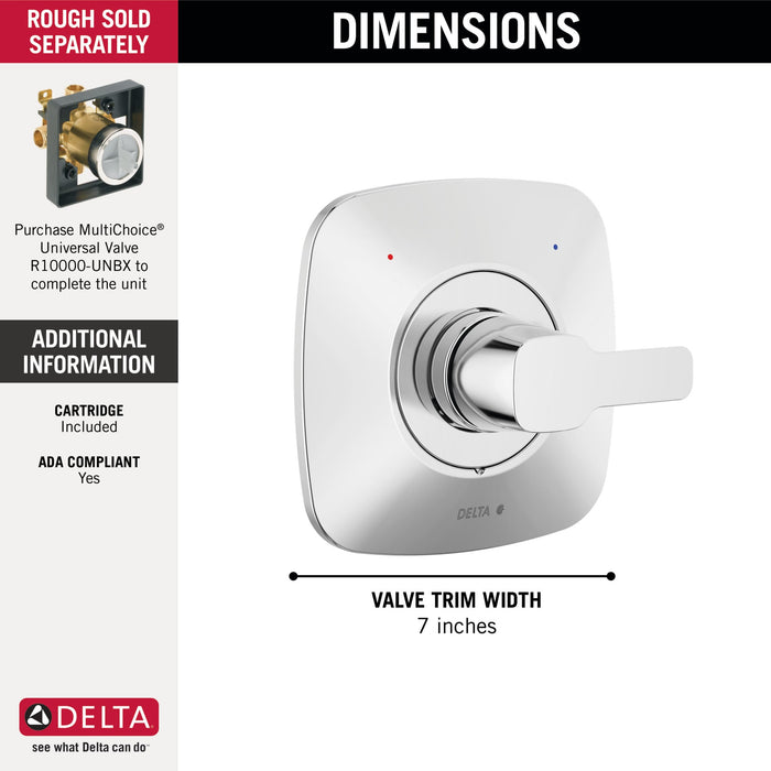 Delta Modern T140339 Monitor 14 Series Valve Only Trim