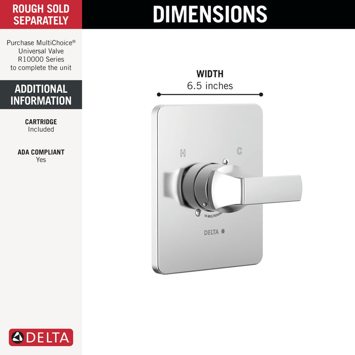 Delta Velum T14037 Monitor 14 Series Valve Only Trim