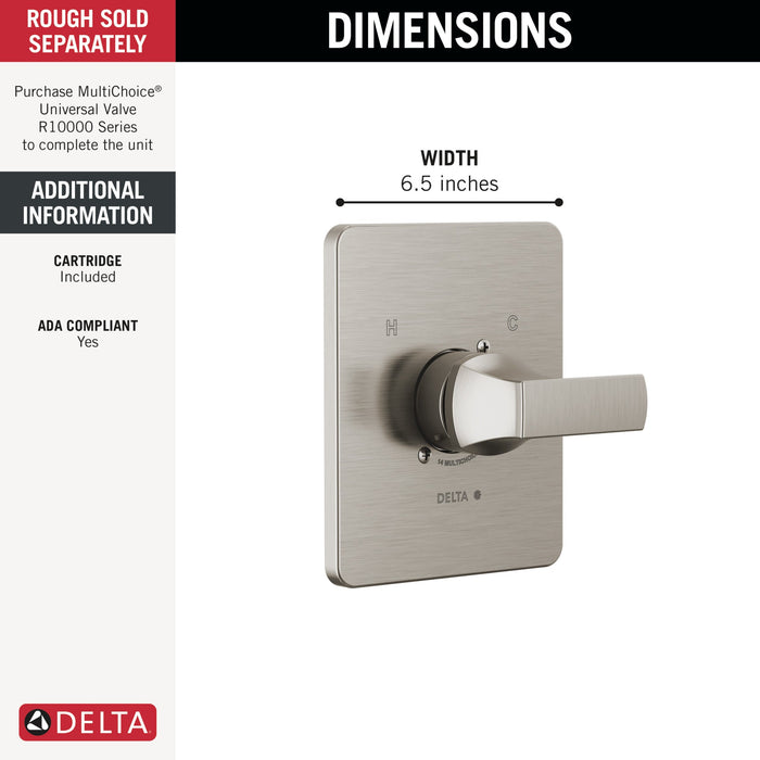 Delta Velum T14037 Monitor 14 Series Valve Only Trim