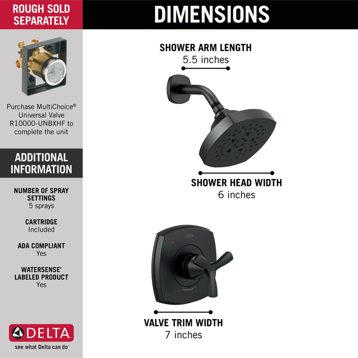 Delta Stryke T142766 14 Series Shower Only