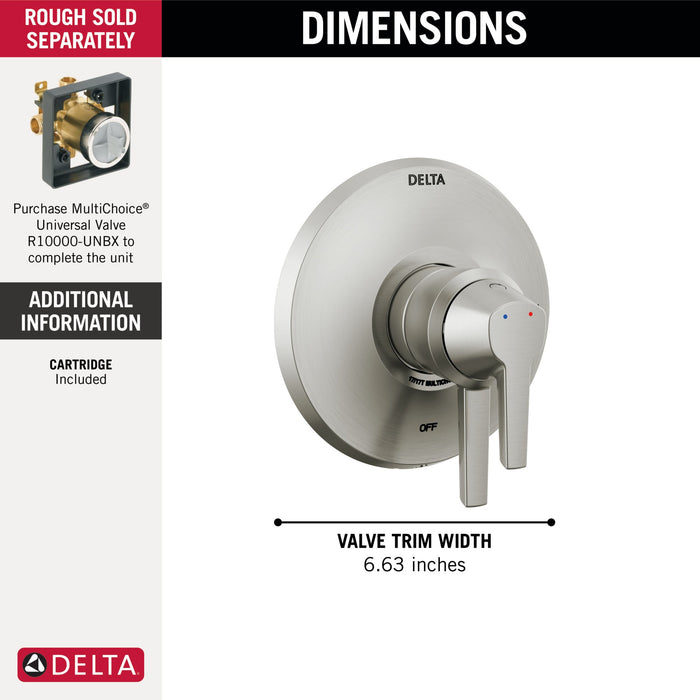 Delta Galeon T17072 17 Series Valve Only Trim