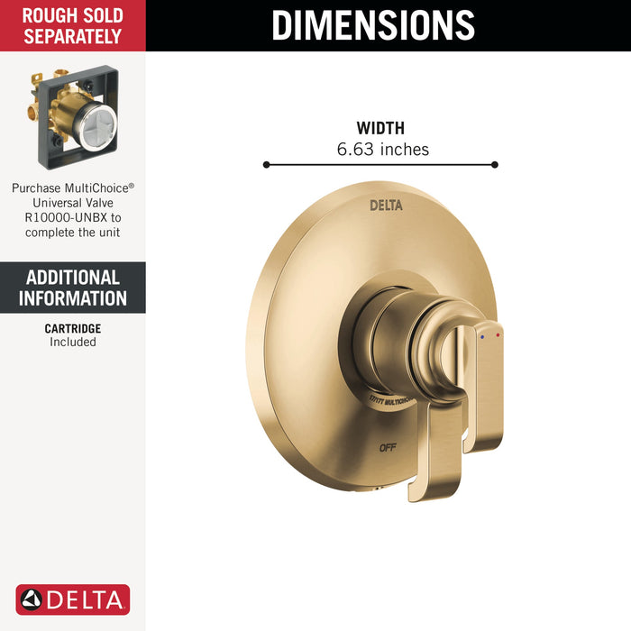 Delta Tetra T17089 17 Series Valve Only Trim