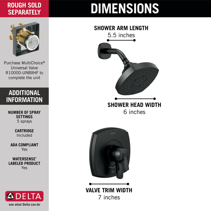 Delta Stryke T17276 17 Series Shower Only