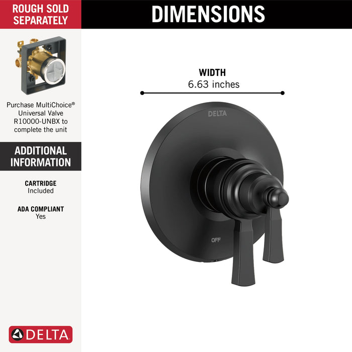Delta Dorval T17T056 TempAssure 17T Series Valve Only Trim