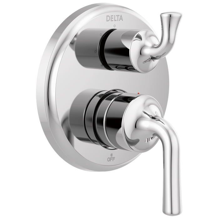 Delta Kayra T24833 Two-Handle Monitor 14 Series Valve Trim with 3-Setting Integrated Diverter