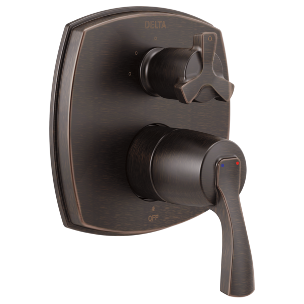 Delta Stryke T24876 14 Series Integrated Diverter Trim with Three Function Diverter Less Diverter Handle