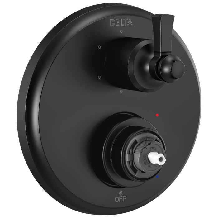 Delta Dorval T24956 Traditional 2-Handle Monitor 14 Series Valve Trim with 6 Setting Diverter