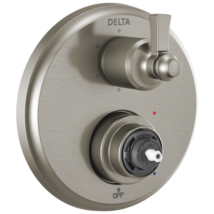 Delta Dorval T24956 Traditional 2-Handle Monitor 14 Series Valve Trim with 6 Setting Diverter
