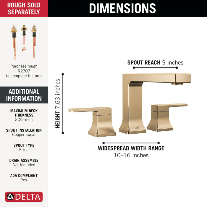 Delta Velum T2737 Roman Tub Trim