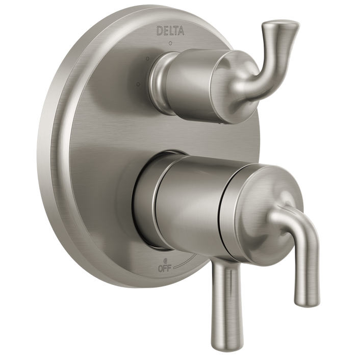 Delta Kayra T27833 2-Handle Monitor 17 Series Valve Trim with 3- or 6- Setting Diverter