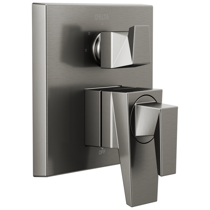 Delta Trillian T27843 Two-Handle Monitor 17 Series Valve Trim with 3-Setting Diverter