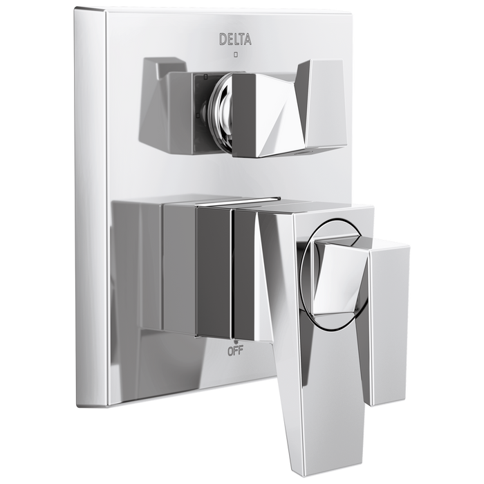 Delta Trillian T27843 Two-Handle Monitor 17 Series Valve Trim with 3-Setting Diverter