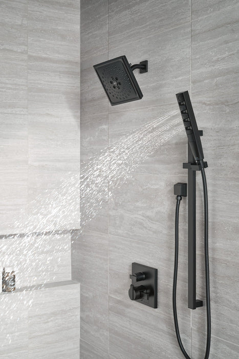 Delta Ara T27867 Angular Modern Monitor 17 Series Valve Trim with 3-Setting Integrated Diverter