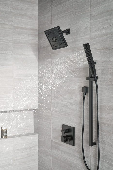 Delta Ara T27867 Angular Modern Monitor 17 Series Valve Trim with 3-Setting Integrated Diverter