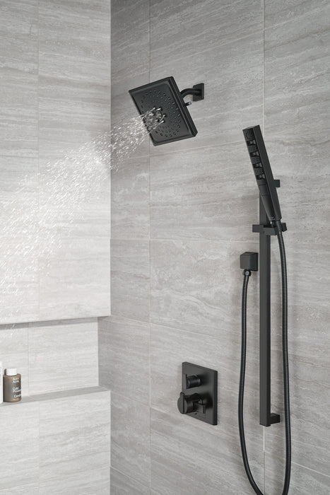 Delta Ara T27867 Angular Modern Monitor 17 Series Valve Trim with 3-Setting Integrated Diverter