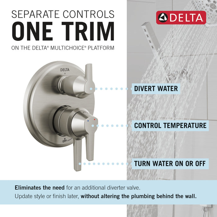 Delta Galeon T27871 17S Integrated Diverter Trim - 3 Setting