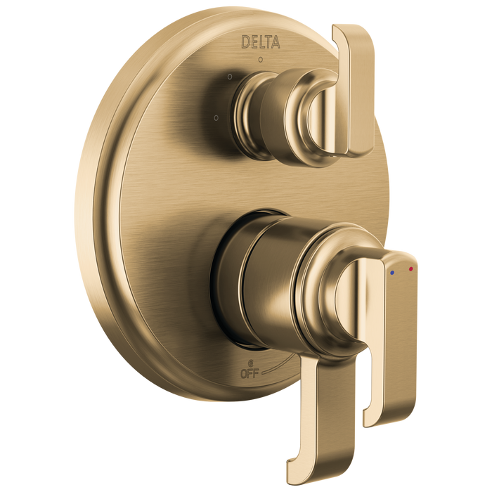 Delta Tetra T27889 17 Series Integrated Diverter Trim with 3-Setting