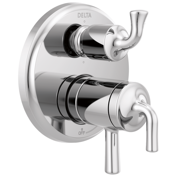 Delta Kayra T27933 2-Handle Monitor 17 Series Valve Trim with 3- or 6- Setting Diverter