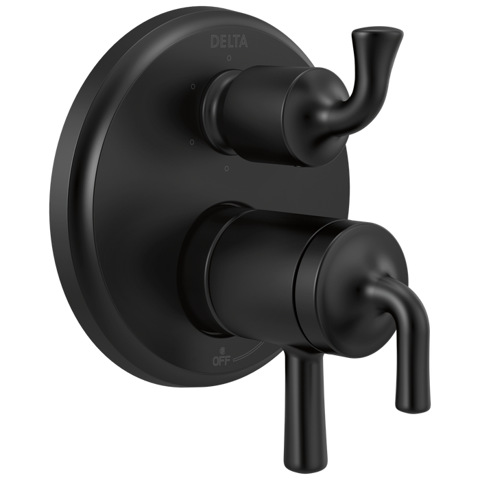 Delta Kayra T27933 2-Handle Monitor 17 Series Valve Trim with 3- or 6- Setting Diverter
