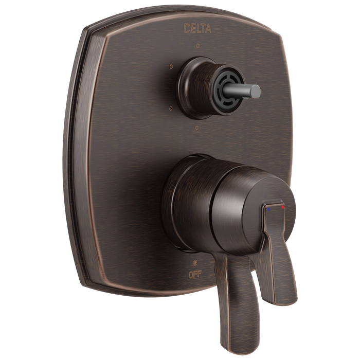 Delta Stryke T27976 17 Series Integrated Diverter Trim with Six Function Diverter Less Diverter Handle