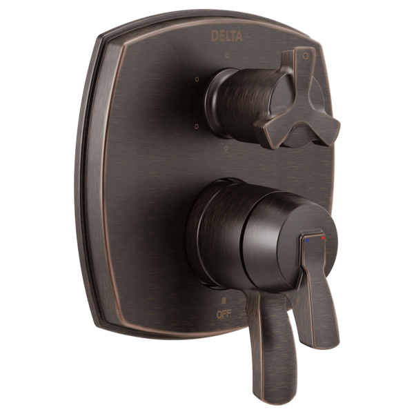 Delta Stryke T27976 17 Series Integrated Diverter Trim with Six Function Diverter Less Diverter Handle