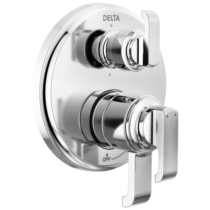 Delta Tetra T27989 17 Series Integrated Diverter Trim with 6-Setting