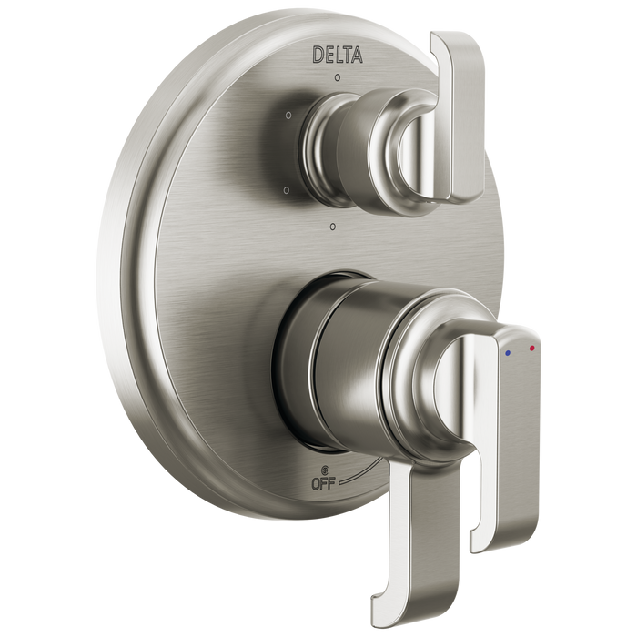 Delta Tetra T27989 17 Series Integrated Diverter Trim with 6-Setting