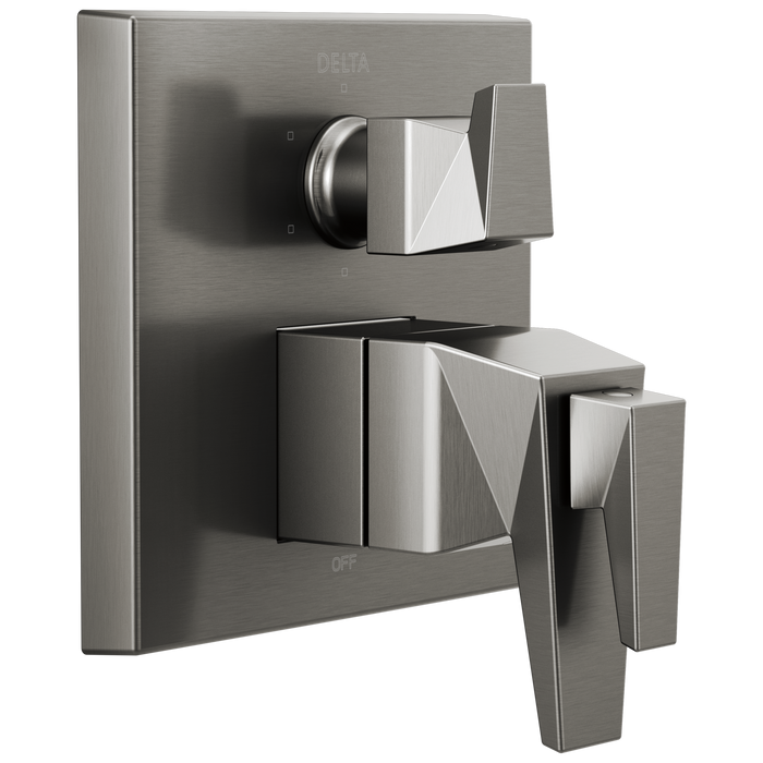 Delta Trillian T27T943 Two-Handle Monitor 17T Series Valve Trim with 6-Setting Diverter