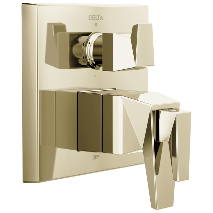 Delta Trillian T27T943 Two-Handle Monitor 17T Series Valve Trim with 6-Setting Diverter