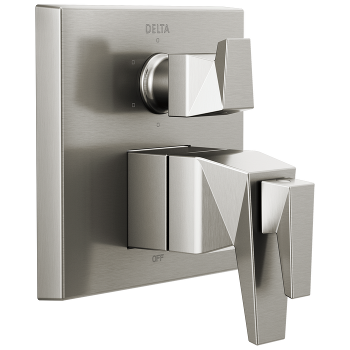 Delta Trillian T27T943 Two-Handle Monitor 17T Series Valve Trim with 6-Setting Diverter