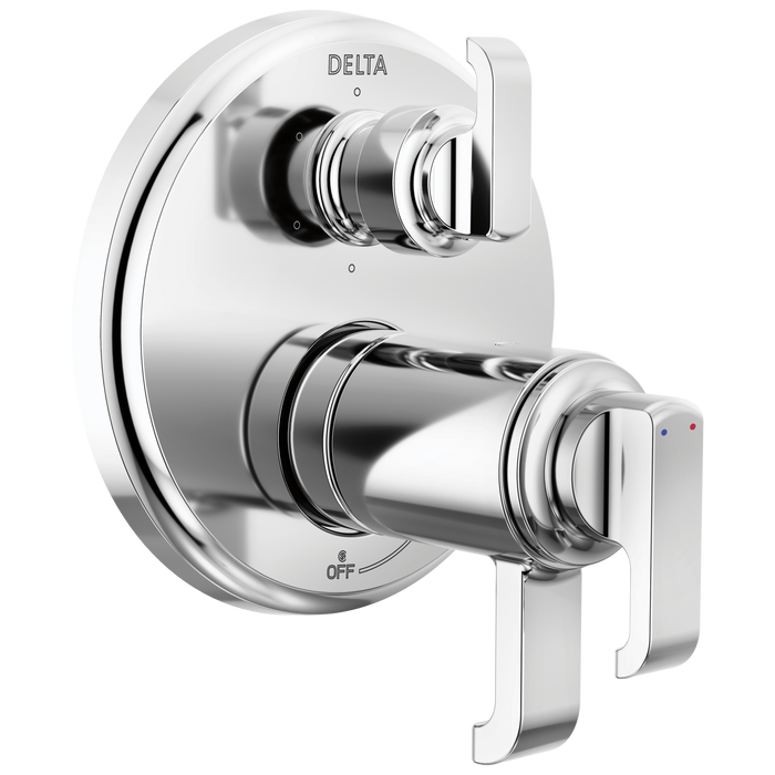 Delta Tetra T27T989 TempAssure 17T Series Integrated Diverter Trim with 6-Setting